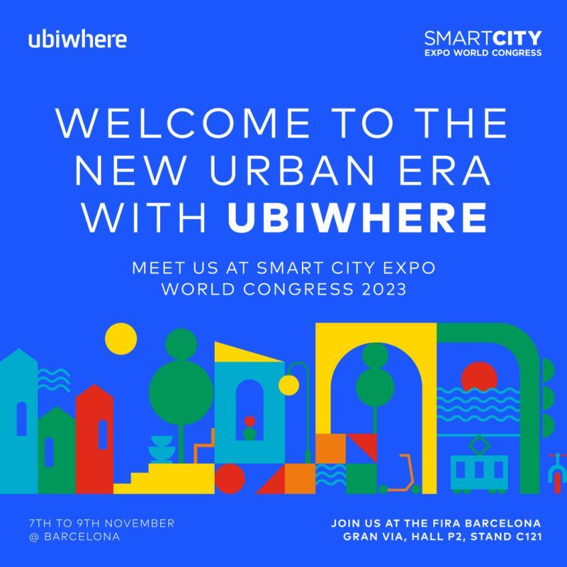 A Digital Nervous System Testbed by Ubiwhere será exibida como solução para Smart Cities no Smart City Expo World Congress 2023